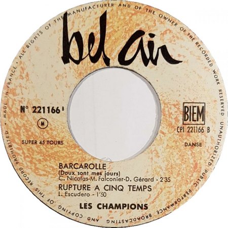 LES CHAMPIONS