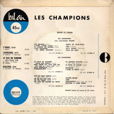 LES CHAMPIONS