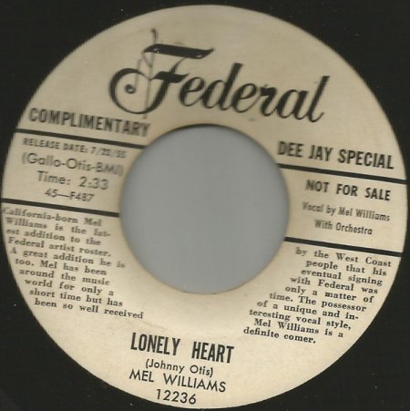 MEL WILLIAMS