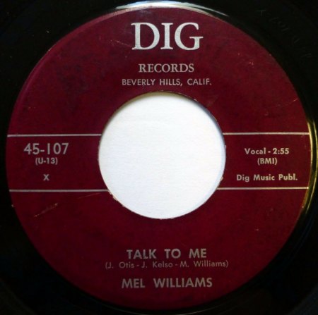 MEL WILLIAMS