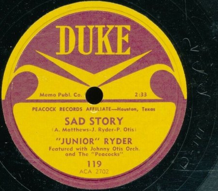 JUNIOR RYDER