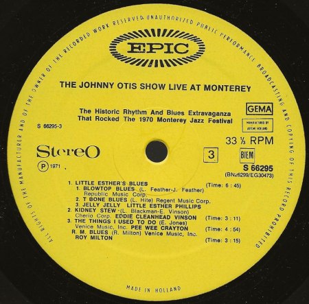 JOHNNY OTIS