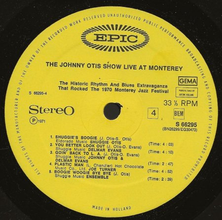 JOHNNY OTIS
