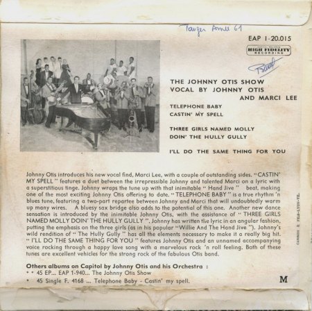 JOHNNY OTIS