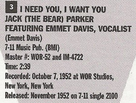 R and B mit EMMET DAVIS