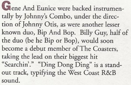 GENE & EUNICE (R&B)