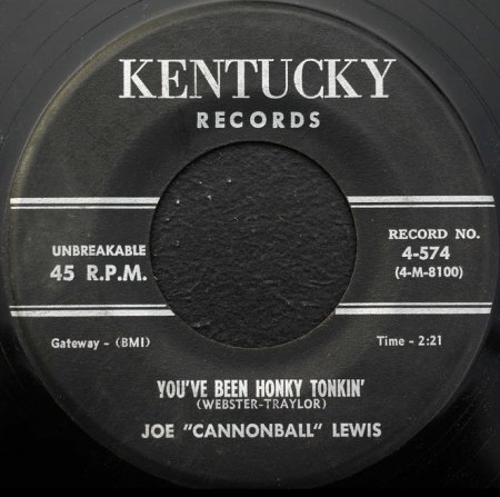 JOE 'Cannonball' LEWIS