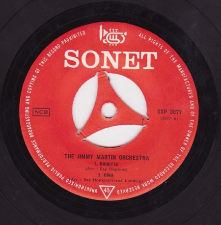 JIMMY MARTIN - Orchester aus DK
