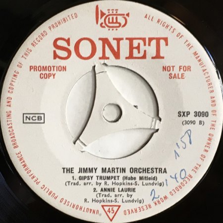 JIMMY MARTIN - Orchester aus DK