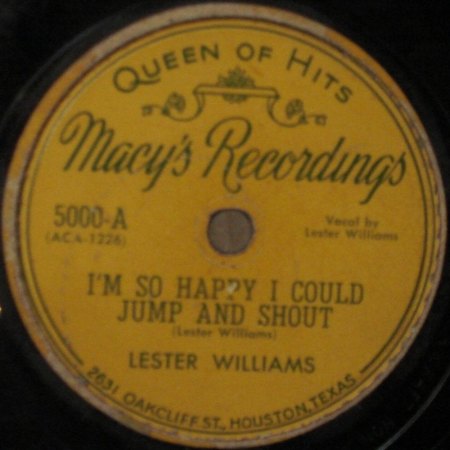 LESTER WILLIAMS - McDonald's Daughter
