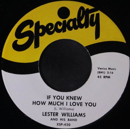 LESTER WILLIAMS - McDonald's Daughter