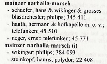 Hitparade aus der Zeitschrift "Automatenmarkt"