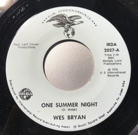 WES BRYAN