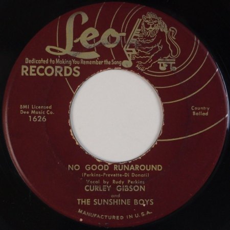 CURLY GIBSON - "The Hillbilly Hop"