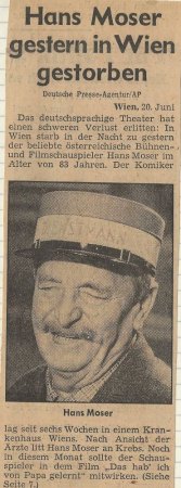 HANS MOSER im Rocknroll-Forum