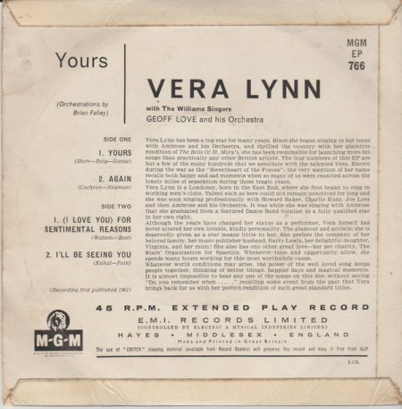 VERA LYNN