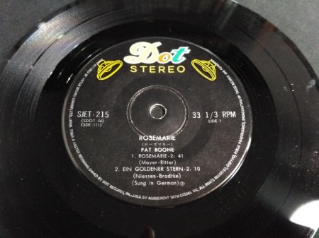 PAT BOONE - seine EPs