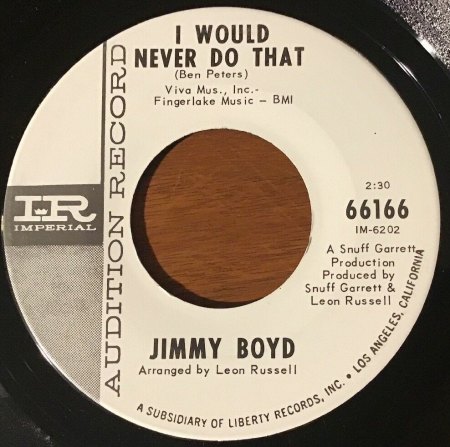 JIMMY BOYD