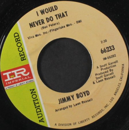 JIMMY BOYD
