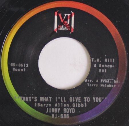 JIMMY BOYD