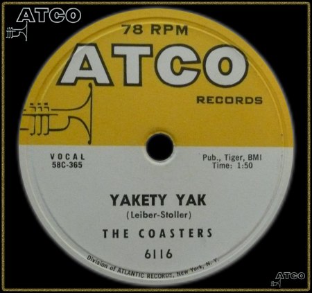 COASTERS - YAKETY YAK