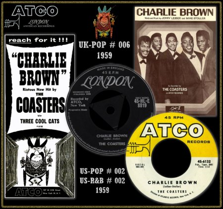 COASTERS - CHARLIE BROWN