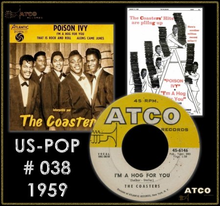 COASTERS - I'M A HOG FOR YOU