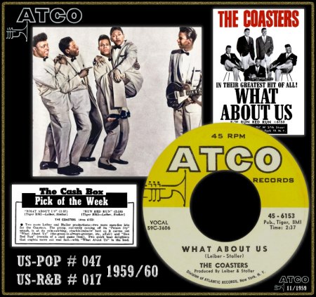 COASTERS - WHAT ABOUT US