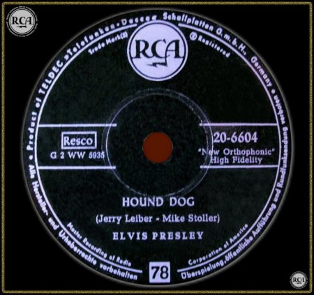 ELVIS PRESLEY - HOUND DOG