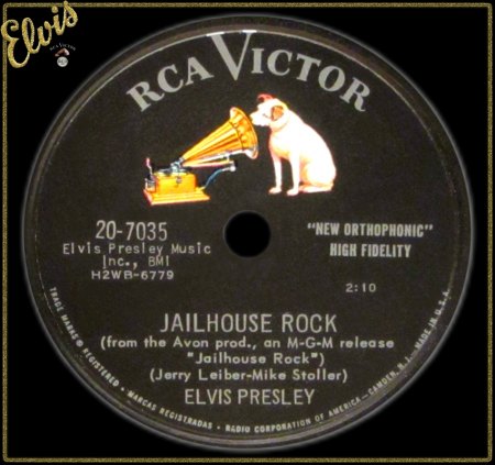 ELVIS PRESLEY - JAILHOUSE ROCK