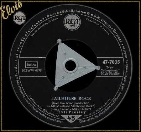 ELVIS PRESLEY - JAILHOUSE ROCK
