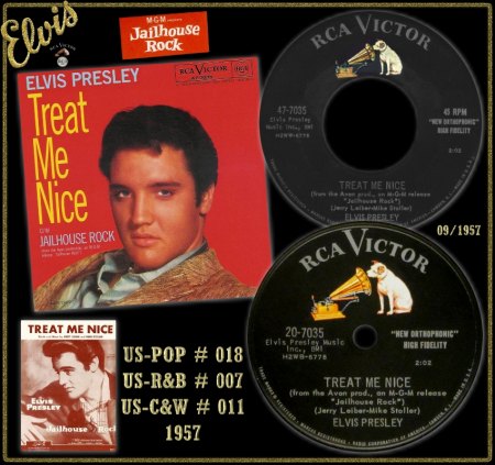 ELVIS PRESLEY - TREAT ME NICE