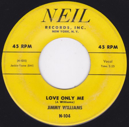 JIM, JIMMY oder JIMMIE WILLIAMS