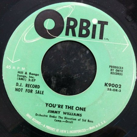 JIM WILLIAMS - JIMMY WILLIAMS