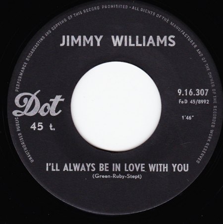 JIM WILLIAMS - JIMMY WILLIAMS