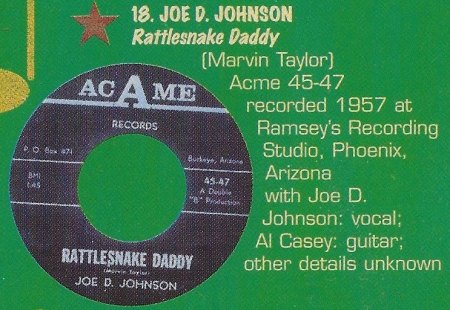 JOE D. JOHNSON