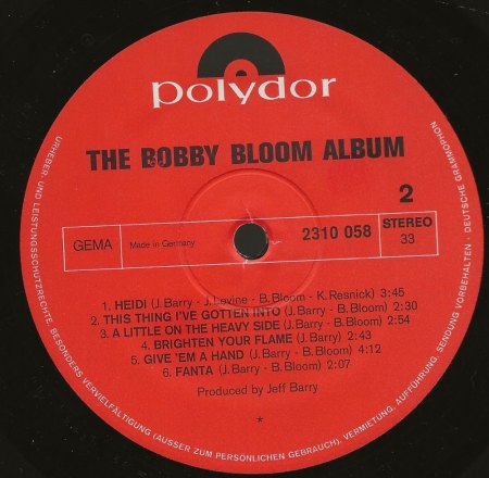 IMAGINATIONS with Bobby Bloom