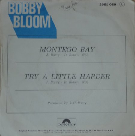 IMAGINATIONS with Bobby Bloom