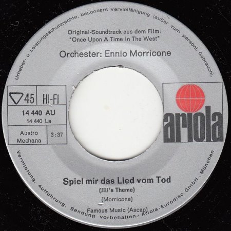 ENNIO MORRICONE  (1928 - 2020)