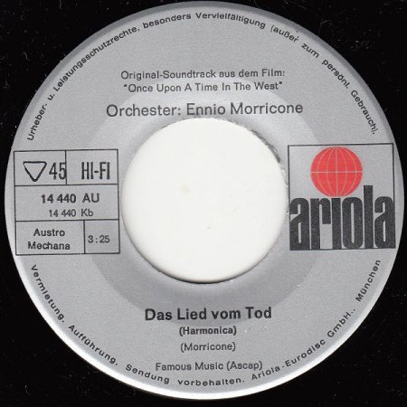 ENNIO MORRICONE  (1928 - 2020)