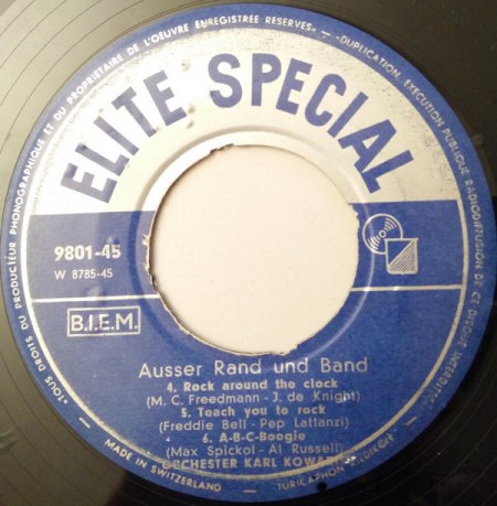 The ROCK AND ROLL-BAND  - Außer Rand und Band