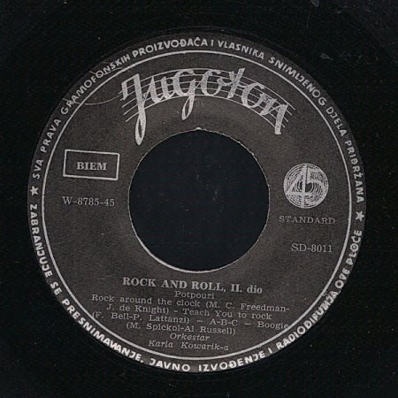 The ROCK AND ROLL-BAND  - Außer Rand und Band