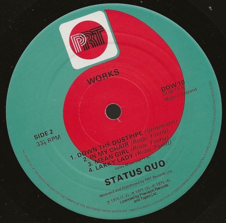 SPECTRES = STATUS QUO