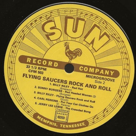 SONNY BURGESS - bei SUN begann's