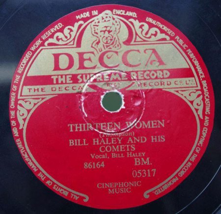 Bill Haley 78'er Decca