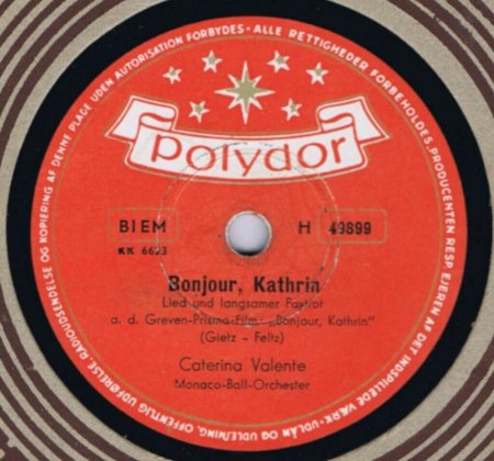 CATERINA VALENTE - International