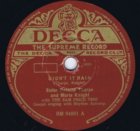 SISTER ROSETTA THARPE