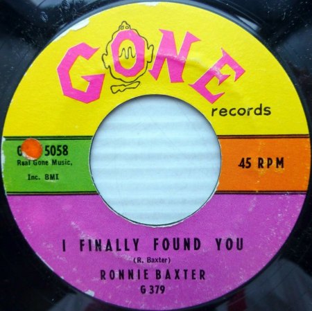 RONNIE BAXTER