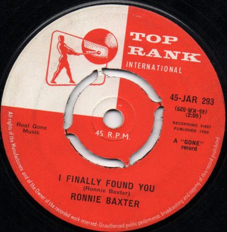 RONNIE BAXTER