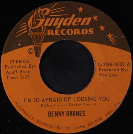 BENNY BARNES